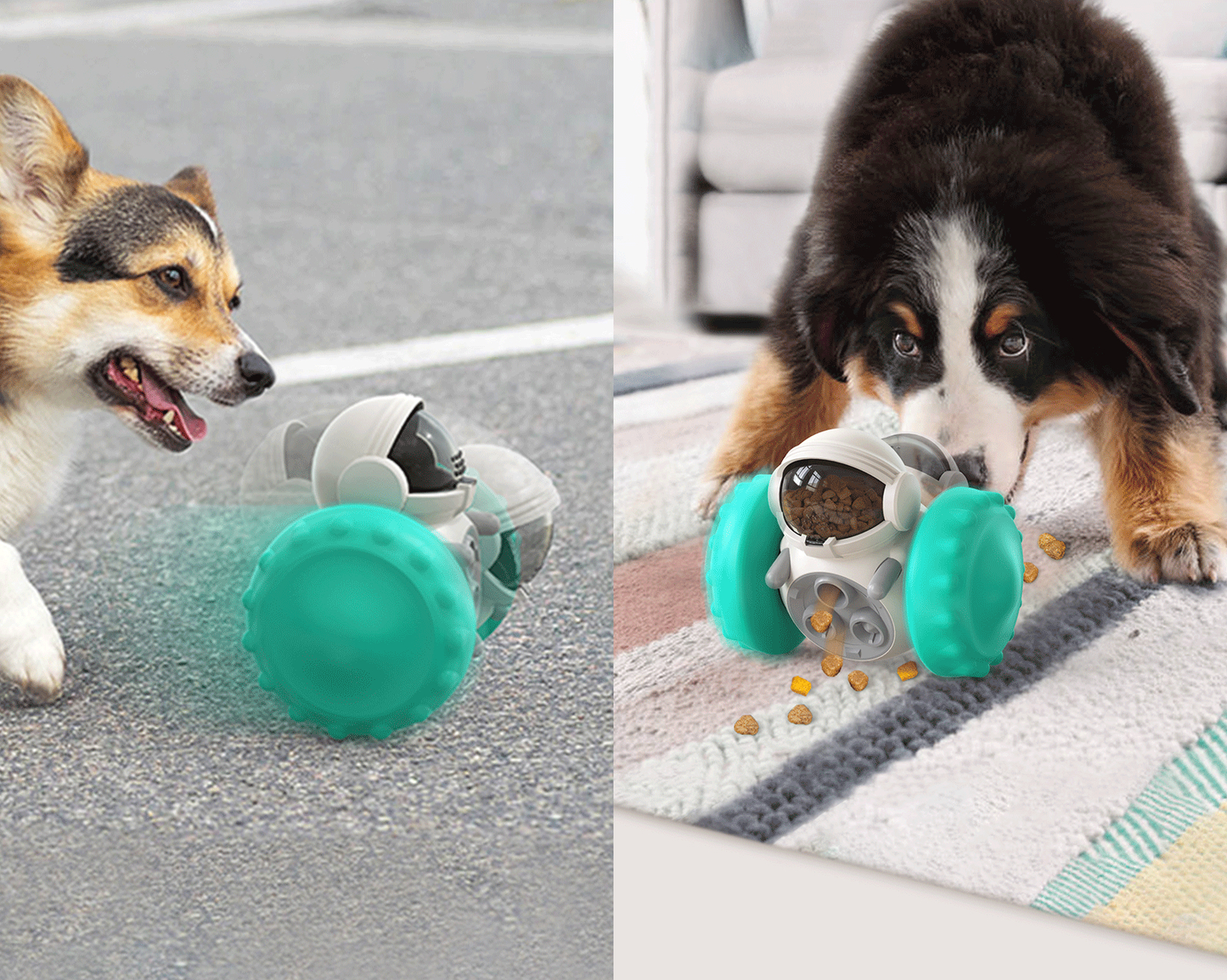 Pawzy Slow Feeder Tumble Toy voor Hond & Kat