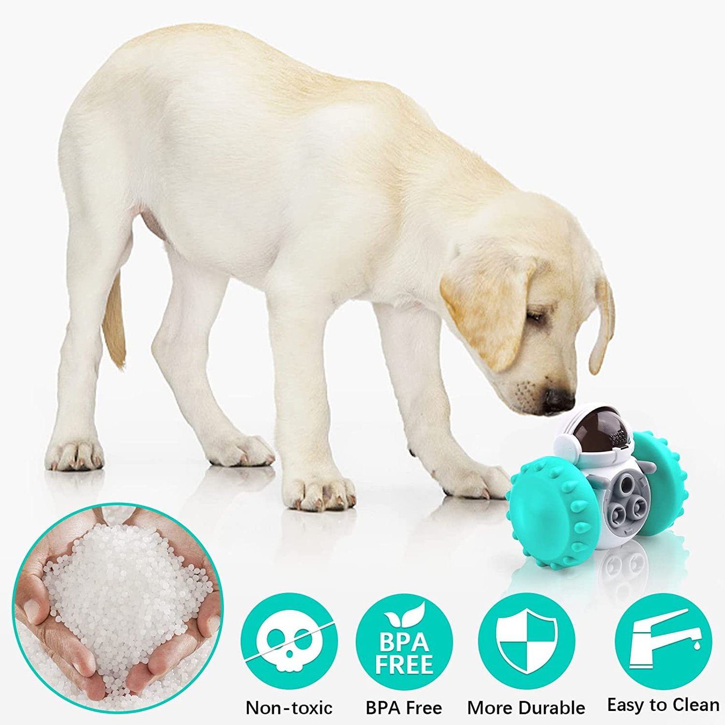 Pawzy Slow Feeder Tumble Toy voor Hond & Kat