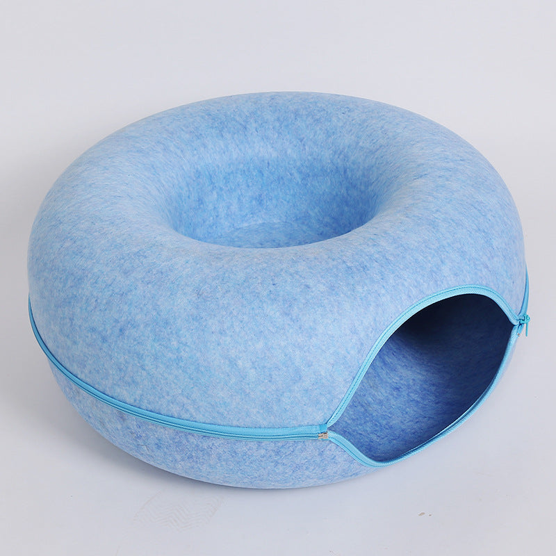 Pawzy Donut Kattenmand & Speeltunnel