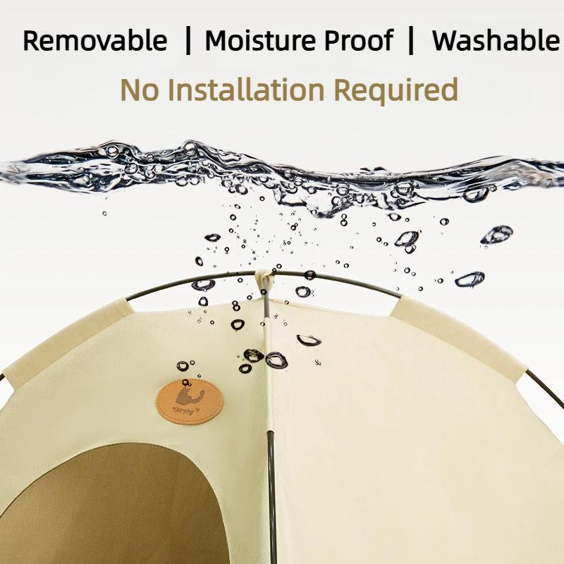 Foldable Pet Tent with Mat - Ideal for Outdoor Travel and Camping - Suitable for Cats and Dogs - Perfect Nest for Pets in All Seasons，Cozy Cat House Pet Nest