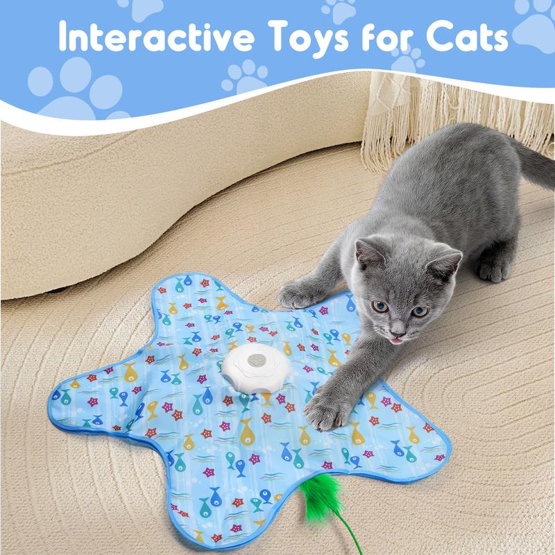 Pawzy Bewegend Veren Kattenspeeltje