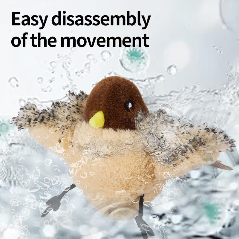 Flappy BIRDS 2.4G Remote Control Cat : with USB Charging & Intelligent Interaction, Unleashes Hunting Instinct with Fun Chasing Play for Indoor Cats, Keeps Cats Engaged and Physically Stimulated, a Great Pet Gift or Essential Access Flappy Bird Christm In