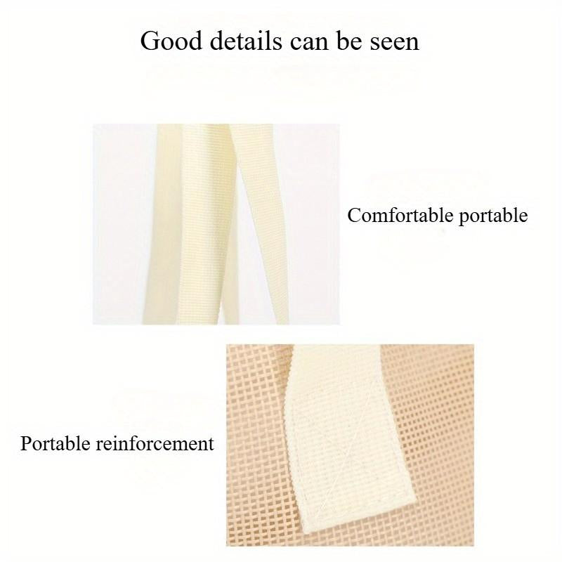 Summer Breathable Mesh Pet Tote Bag, Large Capacity Cat Carrier, Lightweight Handheld Outdoor Travel Bag for Furry Friends