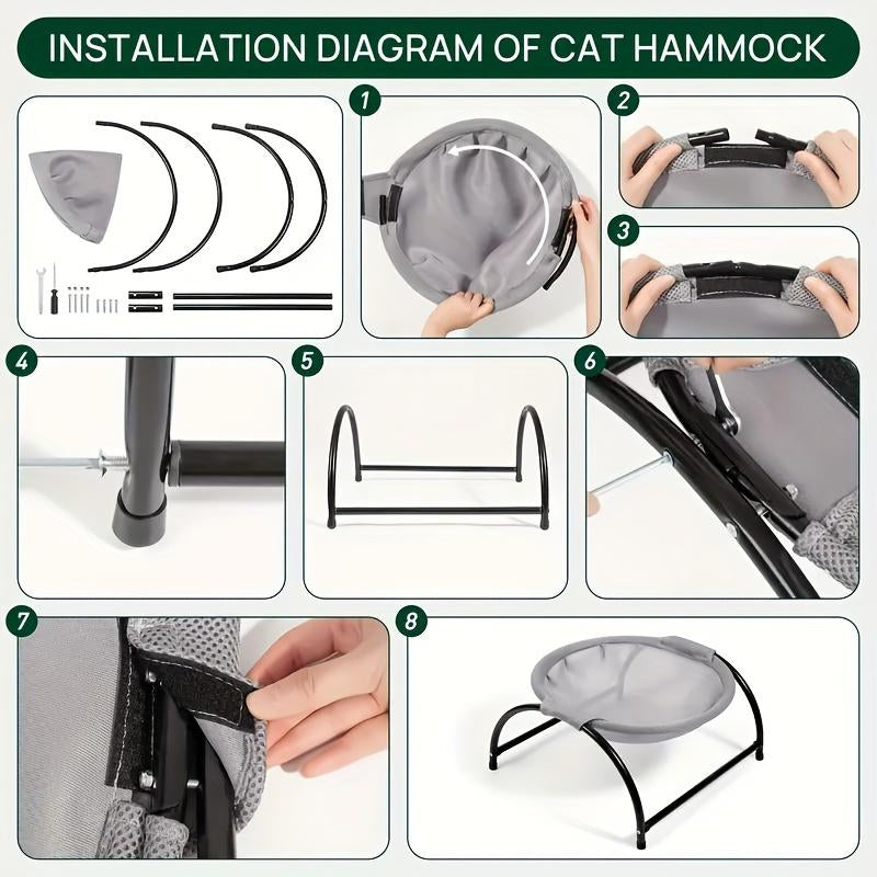 Four Seasons Universal Cat Bed, Winter Warm Pet Supplies, Summer Cool Bed, Cat Bed, Hammock